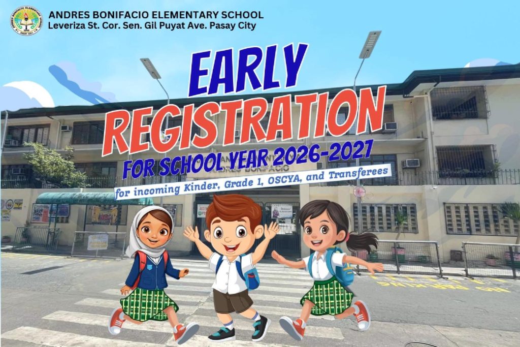 EARLY REGISTRATION FOR SY 2026-2027-Cover